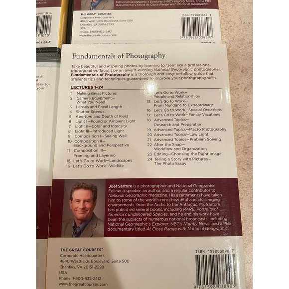 National Geographic Masters of Photography Bundle Set - Picture 3 of 6